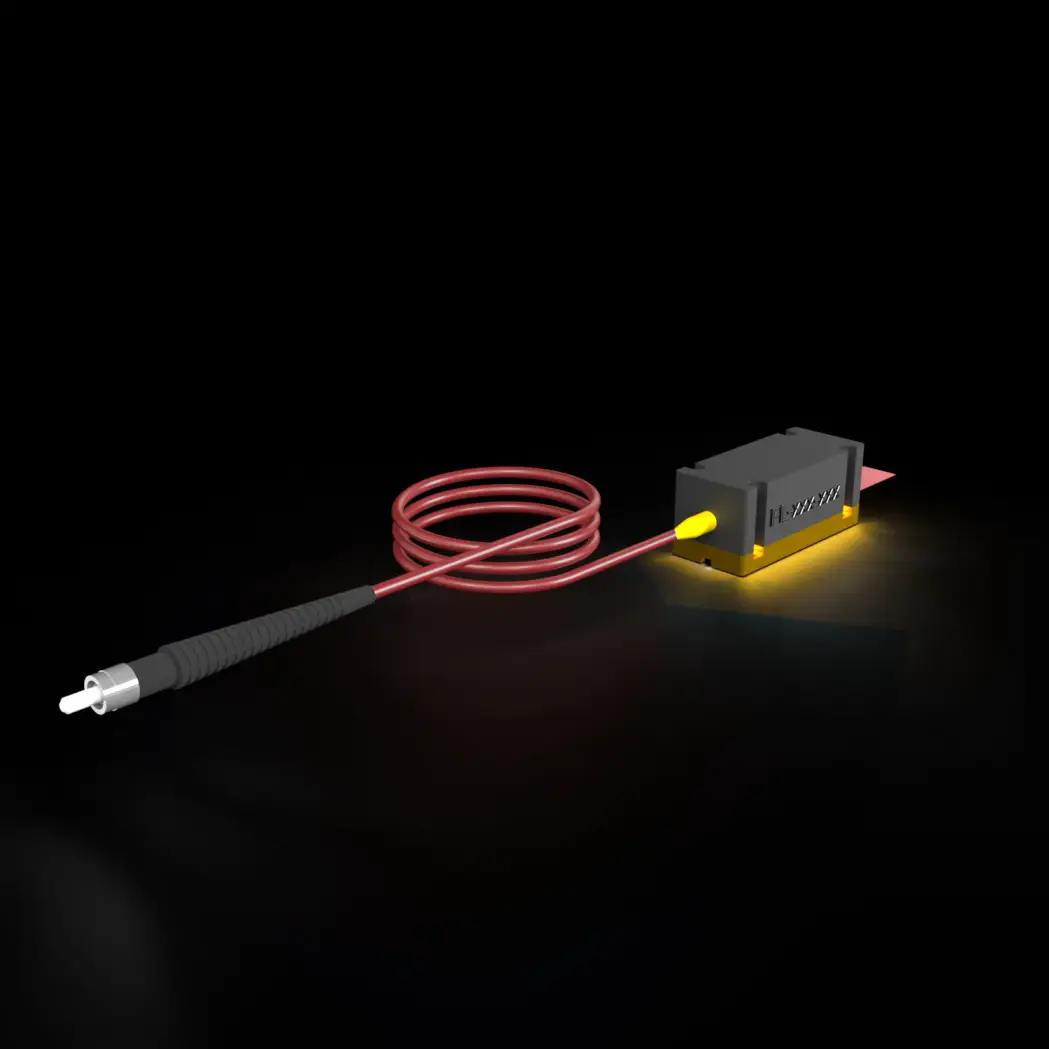 700mW 690nm Fiber Laser FC/PC, Round