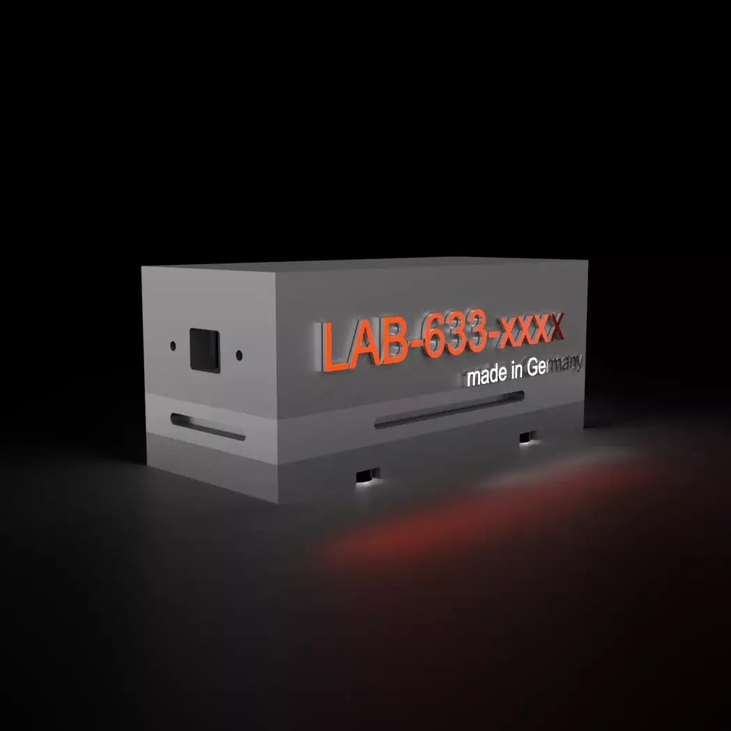 100mW 633nm LAB Laser