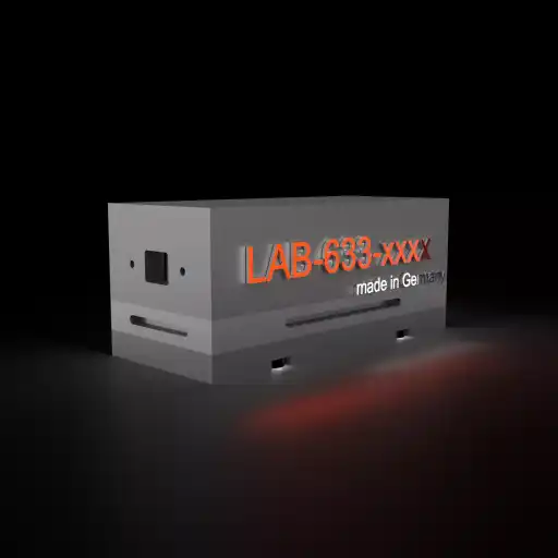 100mW 633nm LAB-Laser