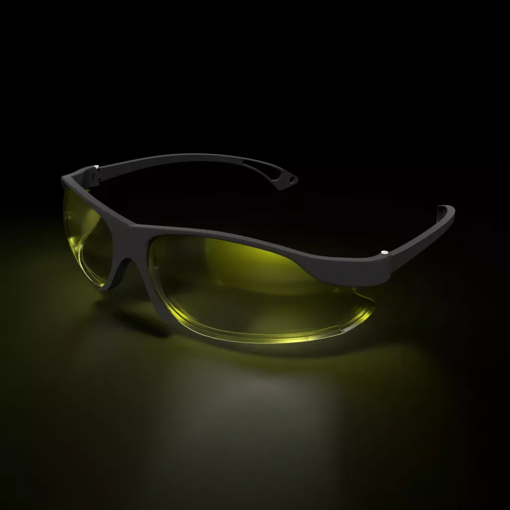 Laserschutzbrille YLW